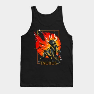 The Raging Taurus- Zodiac Sign - Earth Sign Tank Top